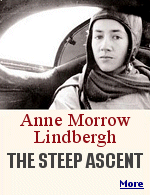 In Anne Morrow Lindbergh's story ''The Steep Ascent'', the pilot and his wife are nearly killed flying over the Alps. Novels are often autobiographical.